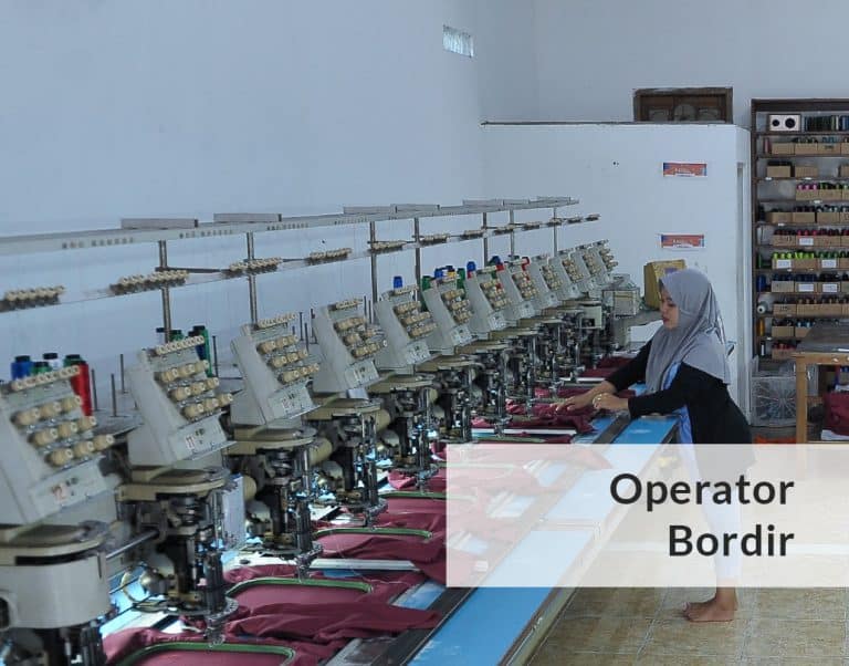 Lowongan Operator Bordir