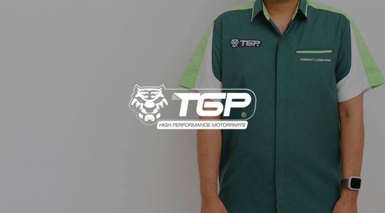 Seragam Custom TGP Motoparts Surabaya